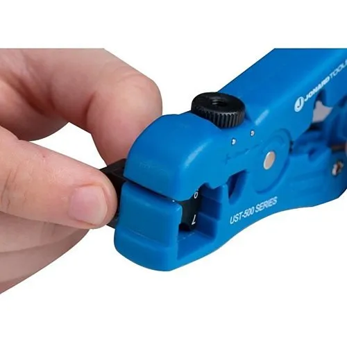Jonard Tools UST-500 Universal Cable Stripping Tool for COAX, Network, and Telephone Cables