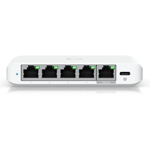 Ubiquiti USW-FLEX-2.5G-5 5-Port Flex Mini 2.5G Managed Network Switch