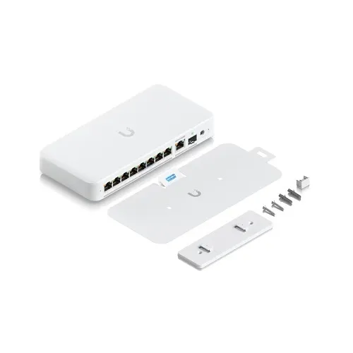 Ubiquiti USW-FLEX-2.5G-8-POE Flexible 8-Port 2.5 GbE PoE++ Switch