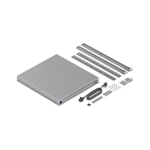 Ubiquiti USW-PRO-XG-48-POE Pro XG 48-Port Layer 3 Etherlighting PoE+++ Switch with 32x 10GbE, 16x 2.5GbE PoE, and 4x 25G SFP28 Ports, 1080W