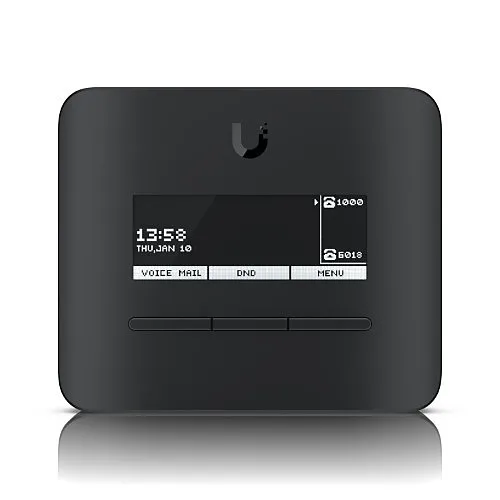 Ubiquiti UT-ATA-US Analogue Telephone Adapter, US, Black