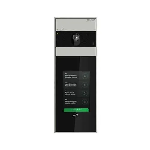 Comelit UT1090 Ultra SB1 Video+Touch Complete Entrance Panel with 5" Touch-Screen, Flush Mount