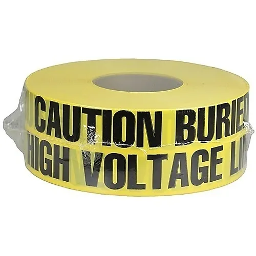Dottie UT11D 3-Inch by 1000-Foot Yellow Underground Warning Tape