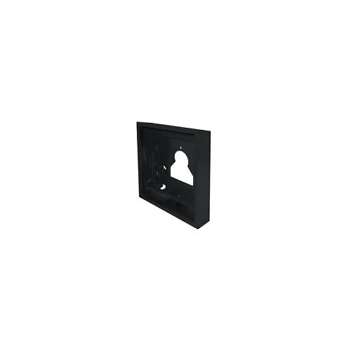Comelit UT9171B Surface-Mounted Wall Housing for Ultra Entrance Panel, 1-Module, Black