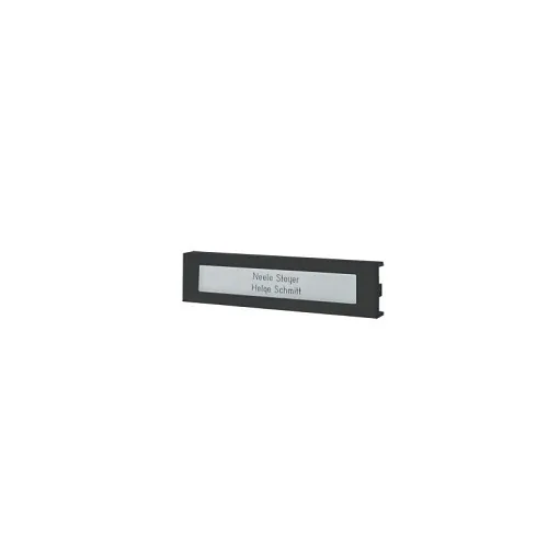Comelit UT9211MB Ultra 1-Button Entrance Panel, Metal, Black