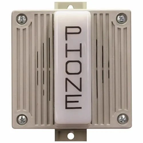 Eaton UTA-WH-VPS Universal Telephone ALERTs (UTA) with Strobe, 24/48VDC, 24VAC (110VAC REQD)