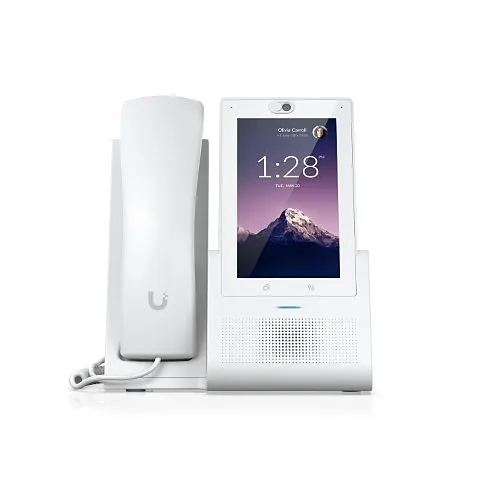 Ubiquiti UTP-TOUCH-WHITE-U UniFi Talk Phone Touch with 5" Display, White