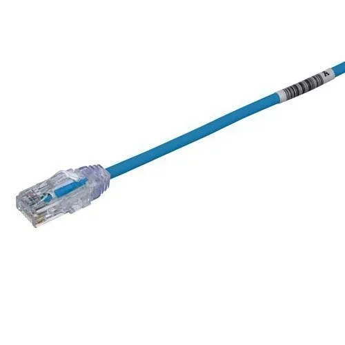 Panduit UTP28SP0.2MBU TX6-28 CAT6 28 AWG Patch Cord UTP, Stranded CM/LSZH, 0.2m, Blue