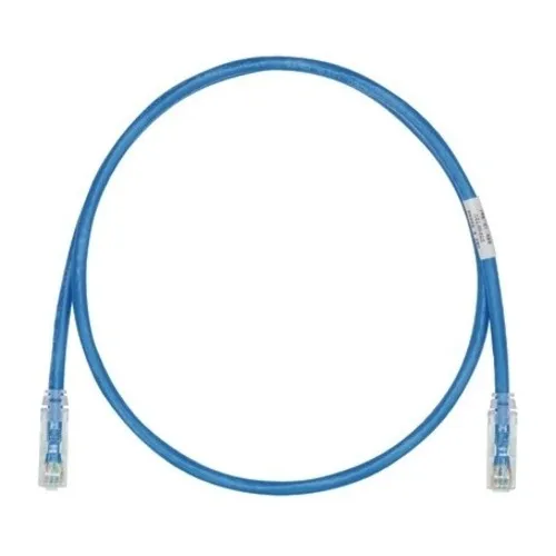 Panduit UTP28SP5BU CAT6 28AWG UTP Copper Patch Cord, 5', Blue