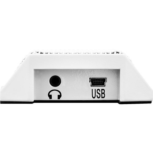 Marshall MXL-AC-404-WHITE Portable USB Power Internet Conferencing Microphone with Automatic Gain Control, White