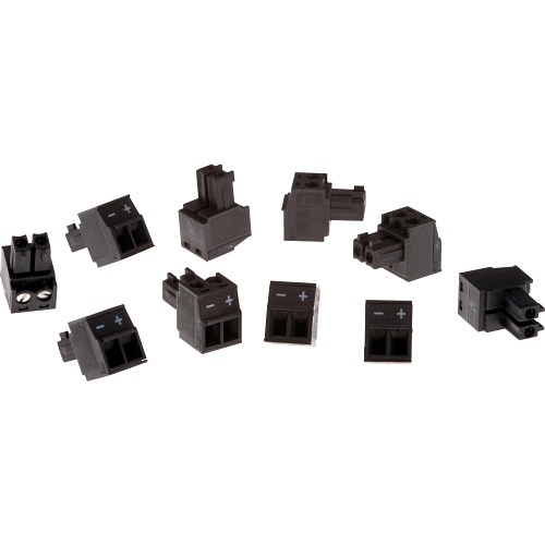 AXIS 5800-901 2-Pin Male Connector for Limited and Full IO Port, 3.81mm, 10-Pack