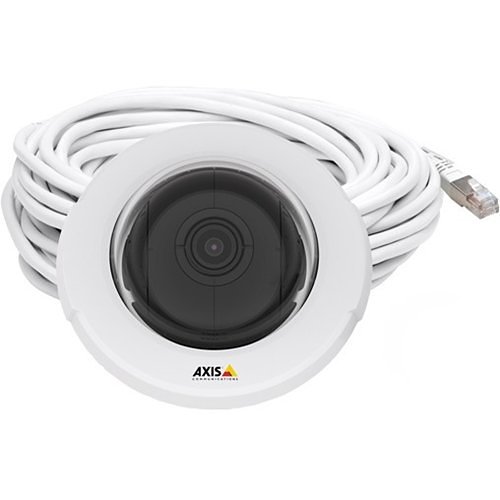 AXIS F4005-E Series 1080p Indoor/Outdoor Recessed Dome WDR Sensor Unit, 110° FOV, 2.8mm Fixed Lens, White