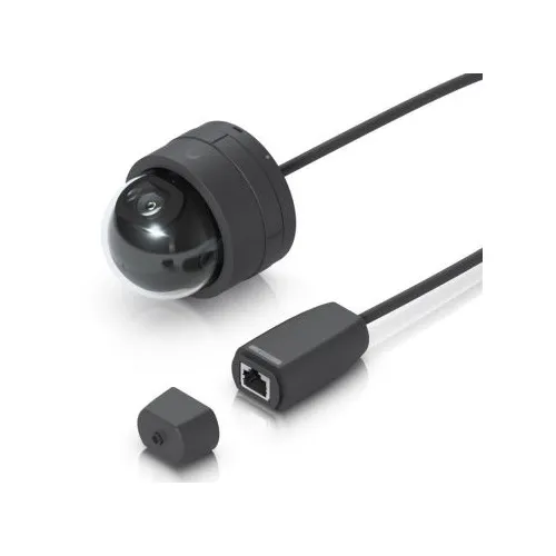 Ubiquiti UVC-G5-DOME-ULTRA-B Ultra-Compact and Tamper-Resistant 2K HD PoE Camera with Night Vision Designed for Low-Profile Indoor Security