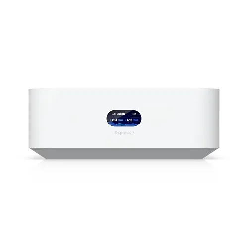 Ubiquiti UX7 UniFi Express 7, Compact WiFi 7 Cloud Gateway with 10G WAN, 2.5G LAN, IDS/IPS, and Full UniFi Network Support