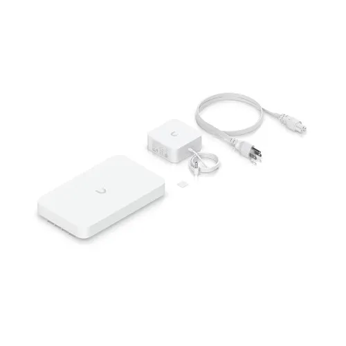 Ubiquiti UXG-FIBER Gateway Fiber 10G Desktop Gateway with Integrated 4-Port 2.5 GbE Switch, 30W