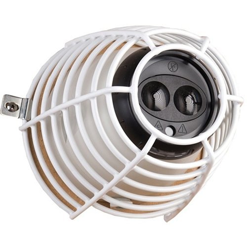 STI 9840 Fireray Fire Detector Damage Stopper, 6.61"H 6.61"W 5.78"D, White