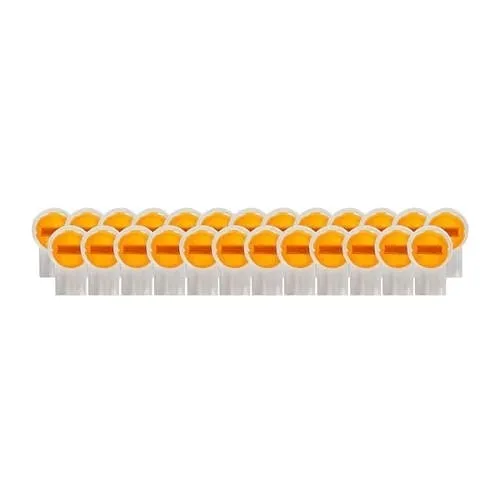 Jonard Tools UY2-25 UY2 2-Port Telephone Splice Connector, 25-Pack