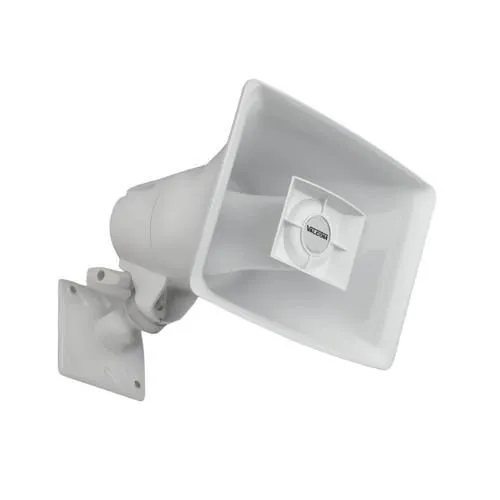 Valcom V-1030M One-Way Indoor/Outdoor High-Efficiency 5W Marine Horn, Gray