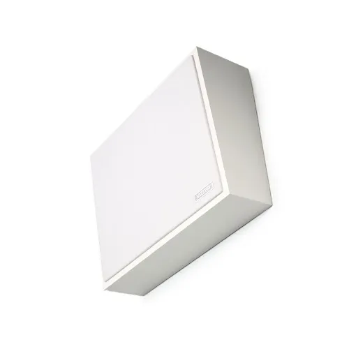 Valcom V-1061-W Wall Speaker, Angled, Talkback, White