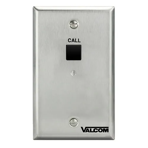 Valcom V-2971 Call Button with Volume Control