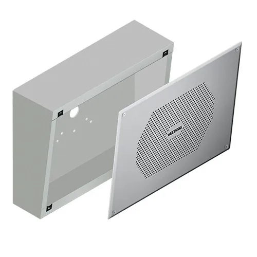 Valcom V-9807 Vandal-Resistant Enclosure and Faceplate, 8"