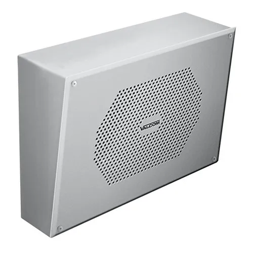 Valcom V-9852 Vandal-Resistant Wall Mount Enclosure with One-Way Speaker