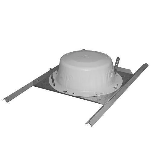 Valcom V-9916M Bridge Backbox Combo for 8" Round Ceiling Speakers, Metal