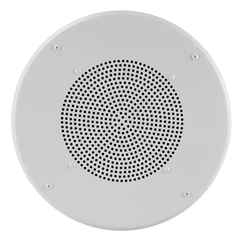 Valcom V-C806PK 8" Round Ceiling Speaker with Taps, Talkback