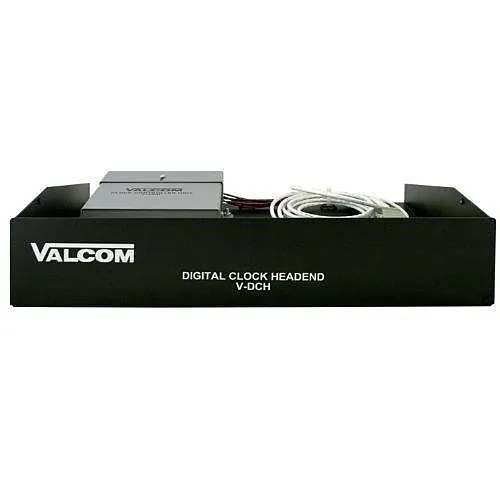 Valcom V-DCH Digital Clock Head End Driver, 2-Wire