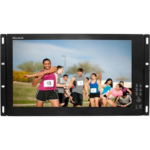 Marshall V-LCD173HR 17.3" Professional Native Resolution LCD Desktop Monitor with DC Adapter and TALLY Connector