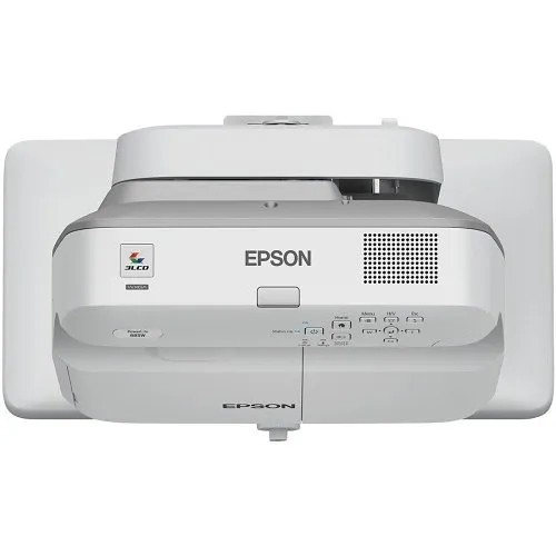 Epson V11H744520 PowerLite 685W WXGA 3LCD Ultra Short-Throw Presentation Display, 3500 Lumens, White