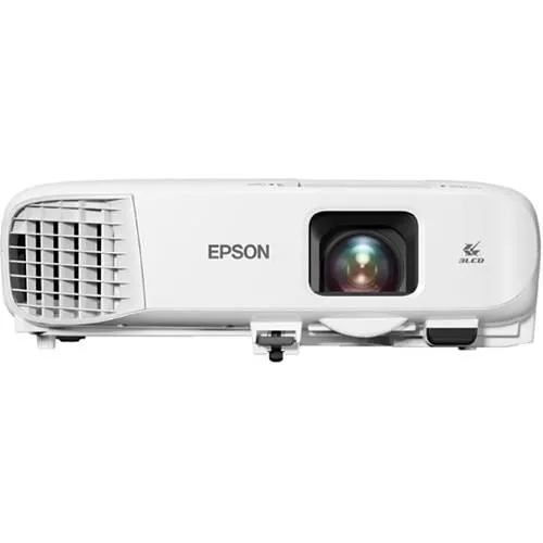 Epson V11H98702 PowerLite 982W WXGA 3LCD Classroom Projector with Dual HDMI, 4200 Lumens, White