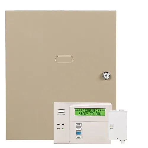 Honeywell Home V128BP-KT77 VISTA Light Commercial Burglary Alarm 128-Zones and 8-Partitions, Custom Alpha Display Keypad with Integrated Wireless Transceiver and Verizon LTE CATM1 Communicator Kit