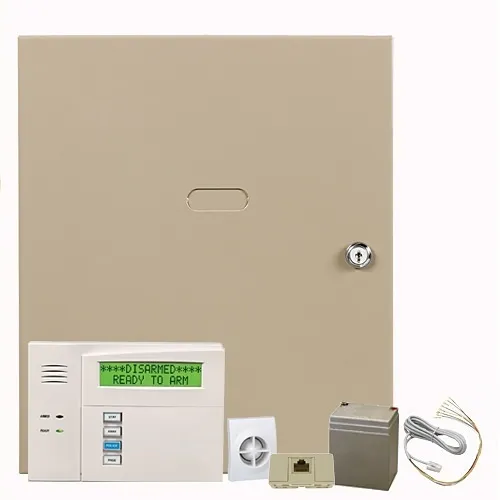 Honeywell Home V128BPT-KT53 Intrusion Kit with VISTA-128BPT Commercial Burglary Panel, 6160 Keypad, Wave2 Wireless Siren