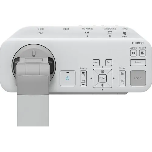 Epson DC-21 2MP Full HD 1080p Document Camera, HDMI Connectivity, 10x digital zoom, 12x optical zoom