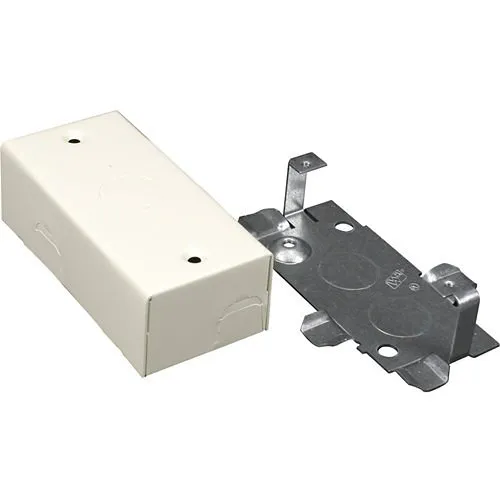 Wiremold V57242 500/700 Utility Box Fitting, White