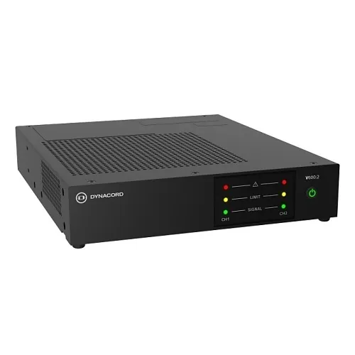 Dynacord V600:2-US 2-Channel Power Amplifier for Commercial Installations