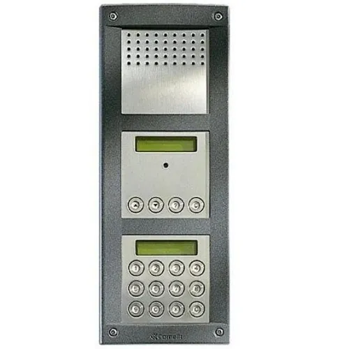 Comelit VADF Vandalcom Digital Audio Only Entry Panel, Flush Mount, Steel