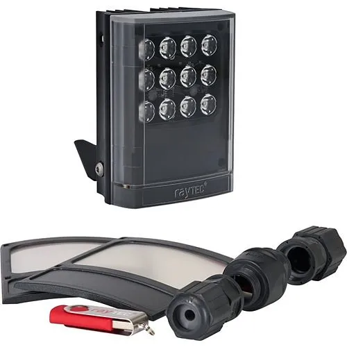 Raytec VAR2-IPPOE-HY6-1 Medium-Range Hybrid Network Illuminator, 850 nm