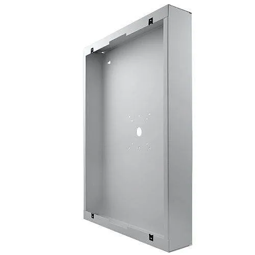 Valcom VB-S20 Indoor Surface Backbox for Large Clock/Speakers, White