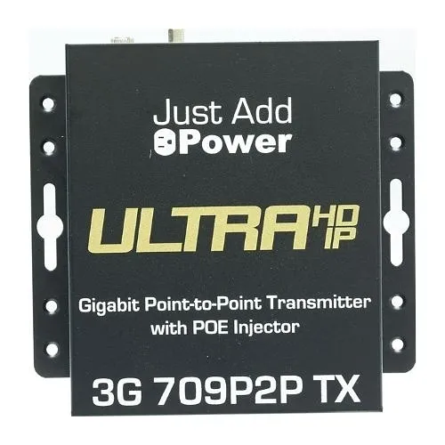 Just Add Power UL-709P2P 3G Ultra Series 3G+P2P Transmitter with PoE Injector (Previous VBS-HDIP-709P2P)