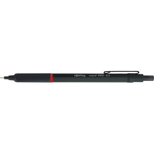 Rotring 1904258 Rapid Pro Mechanical Pencil, 0.50mm, Black
