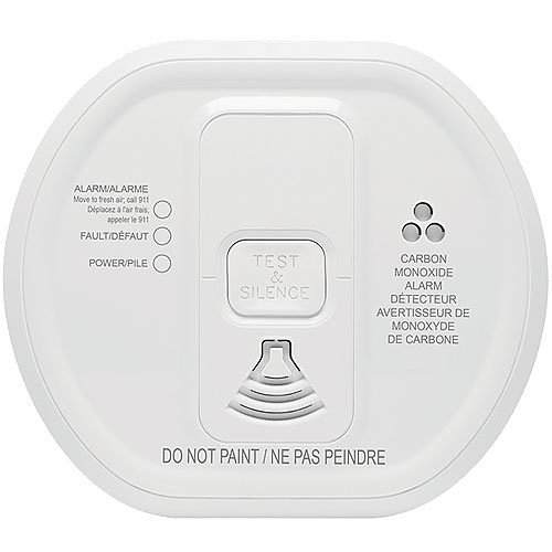 2GIG CO8-345 Wireless Carbon Monoxide Detector - Non-Encrypted, 345 MHz, 85 dB Sounder, 3V Lithium Battery