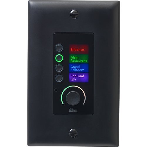 BSS BSSEC4BV-BLK-M BSS EC-4BV Ethernet Controller with Buttons and Volume Control, Black