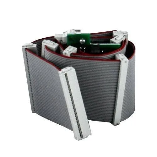 Valcom VC40R-9T 40-Pin Ribbon Cable with Connectors, Includes Backplane Terminator