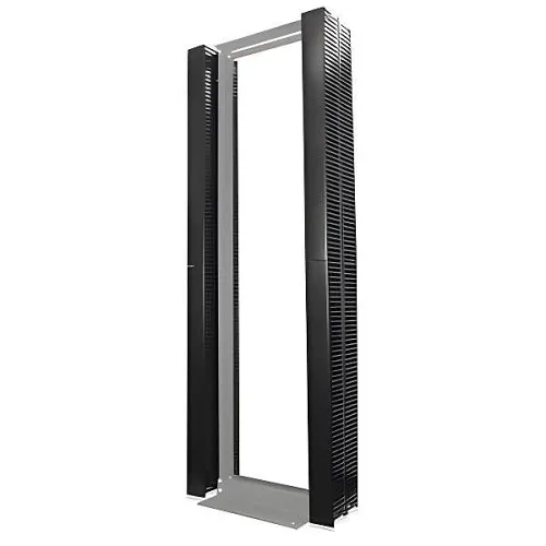 Signamax VCM-78FR-S Vertical Cable Management for 78" High Equipment Rack, Side Mount, 4"W x 4"H Wiring Duct Front and Back