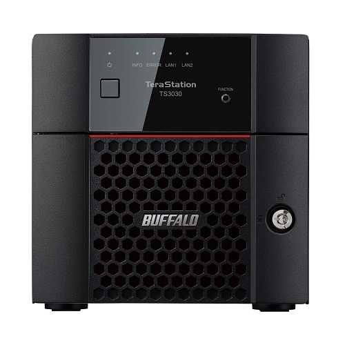 Buffalo TS3230DN TeraStation 3030 Series Network Storage Solution, Desktop, 2 Bay, 8TB HDD
