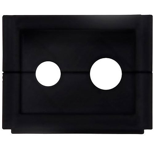 AMX FG562-41 AMX HPX-CPT200-W HydraPort Cable Pass-Thru Well Module, 11.5mm Diameter Small Pass-Thru Hole and 14mm Diameter Large Pass-Thru Hole