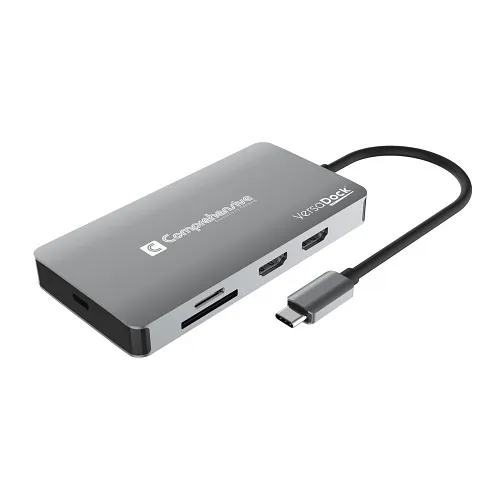 Comprehensive VDK-2200 VersaDock USB-C 4K Dual Display Docking Station with HDMI, Ethernet and Fast Charging Up to 100W
