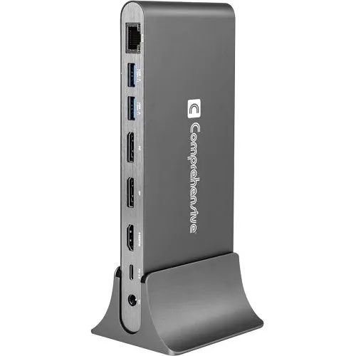 Comprehensive VDK-3500 VersaDock USB-C 4K Triple Display Docking Station with HDMI (1) and DP (2)
